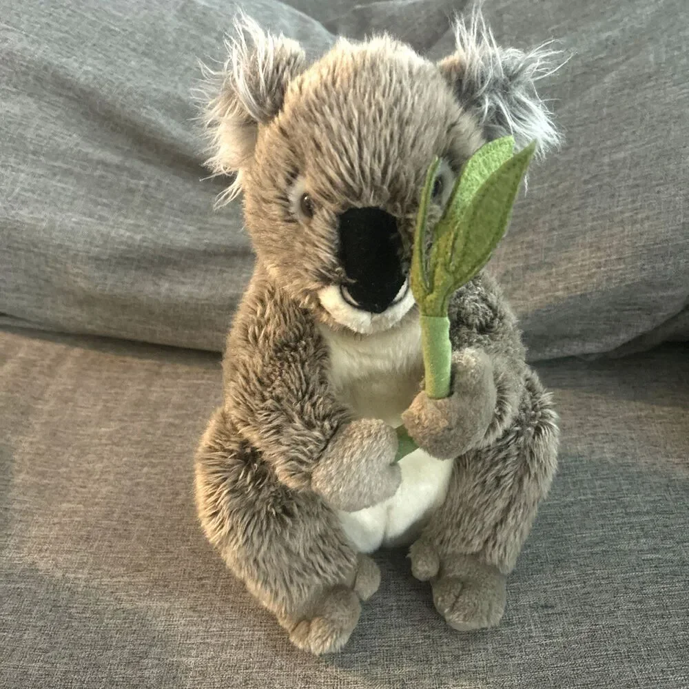 FAO Schwarz Toys R Us Koala Bear Stuffed Animal 12” Save The Earth Edition
